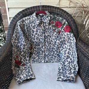 Driftwood Dani Shacket - Wild Rose XL